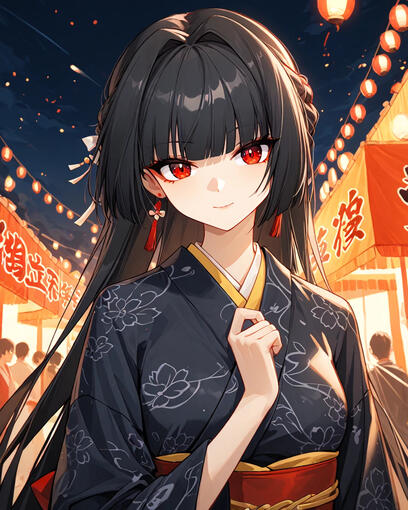 Hoshimi Miyabi (Kimono)